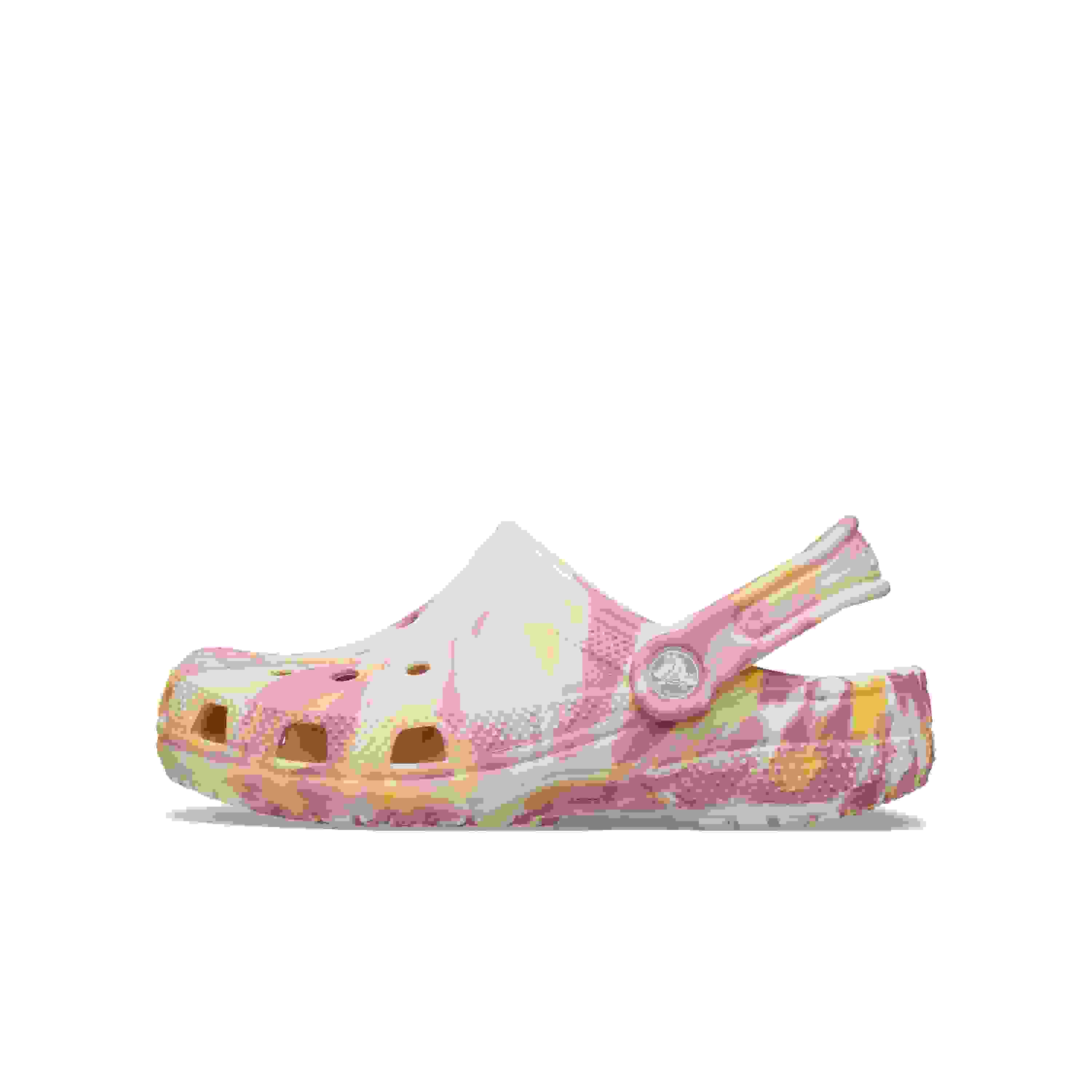 Crocs Classic Marbled Grade School Girls' "Daylily" Clog